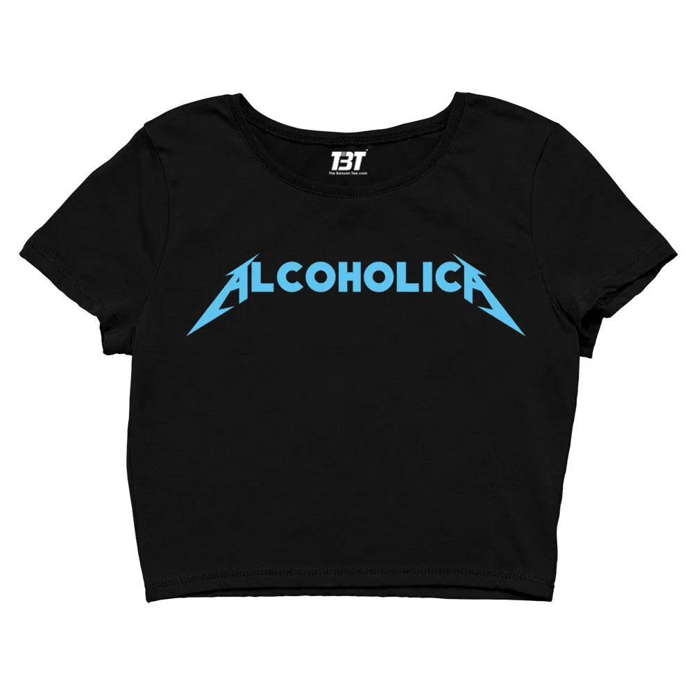 Metallica Crop Top - Alcoholica