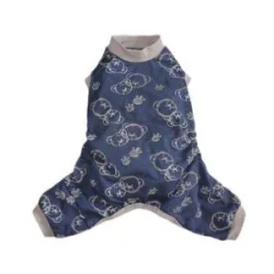 Milo Dog Pajamas with Gray Trim