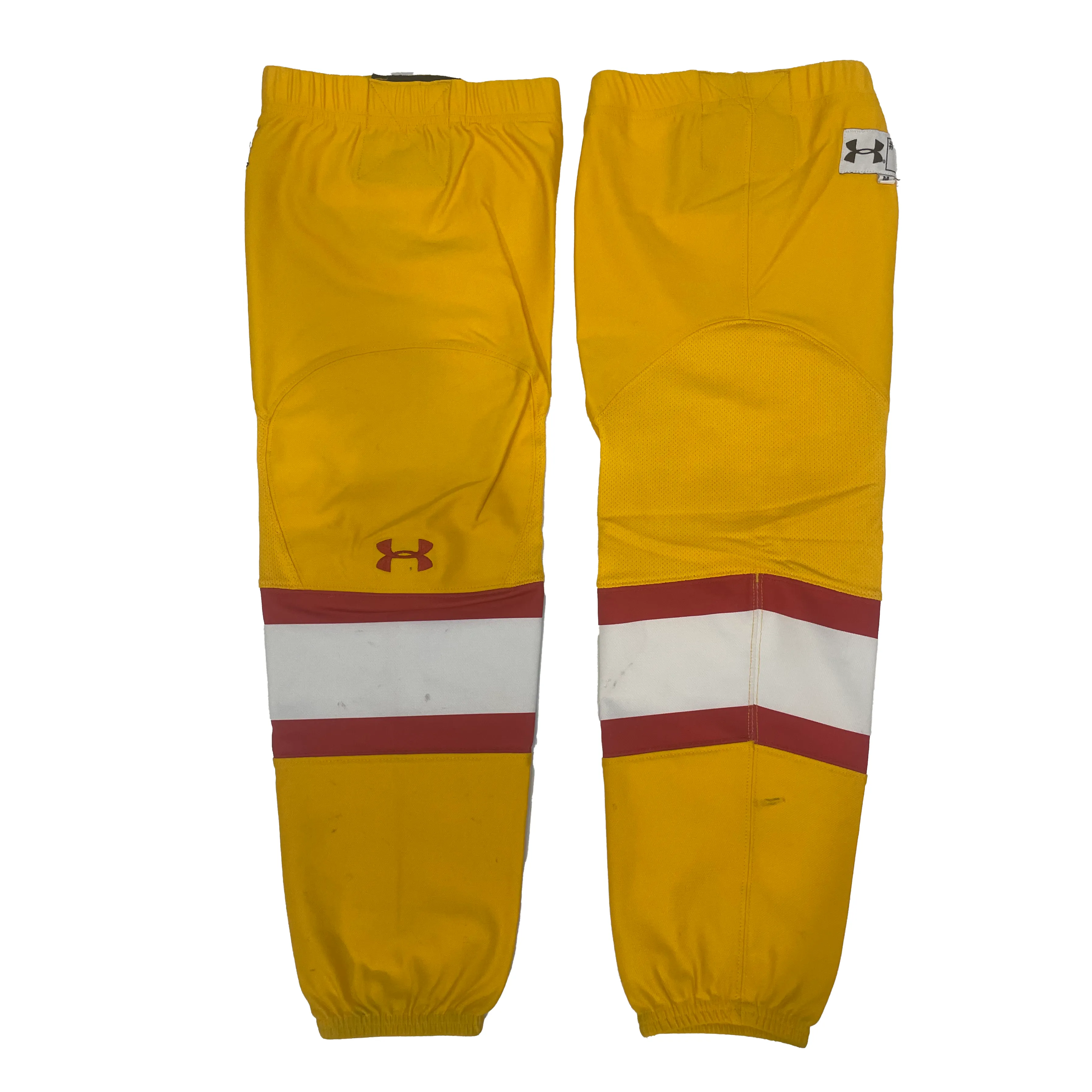 NCAA - Used Under Armour Hockey Socks (Yellow/Red/White)