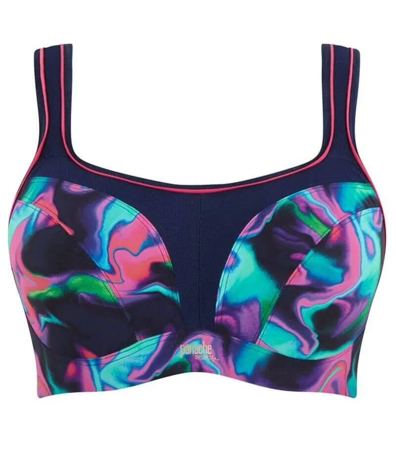 Panache Sport Power Underwired Sports Bra - Cyber Swirl