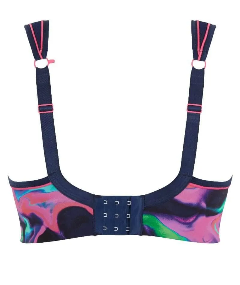 Panache Sport Power Underwired Sports Bra - Cyber Swirl