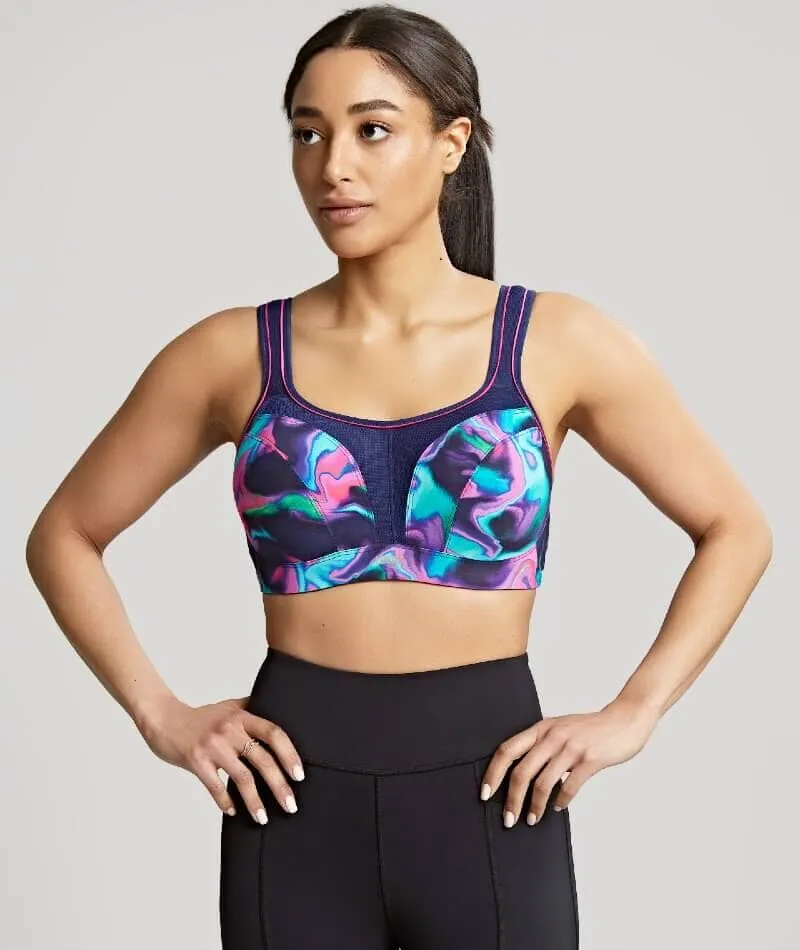 Panache Sport Power Underwired Sports Bra - Cyber Swirl