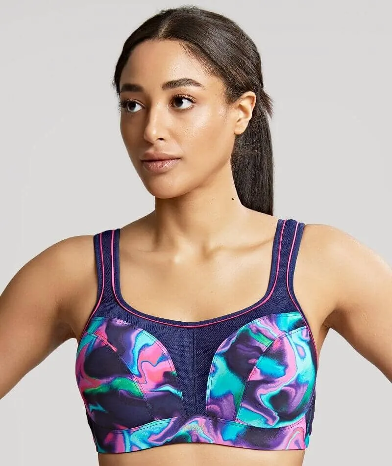 Panache Sport Power Underwired Sports Bra - Cyber Swirl