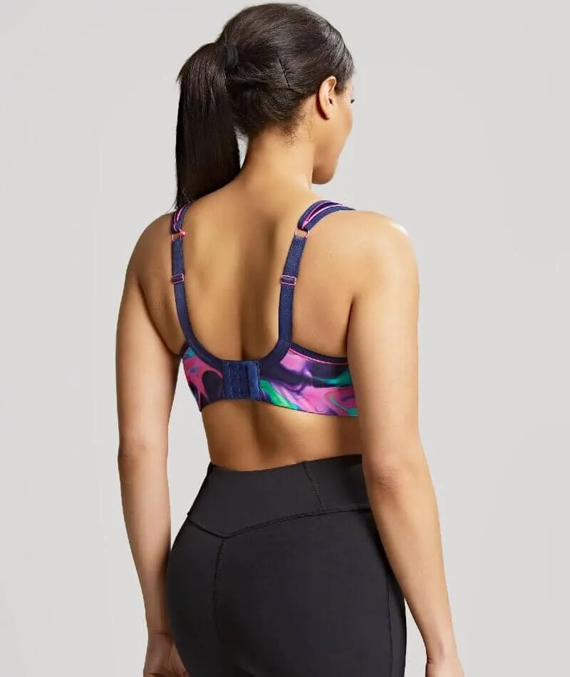 Panache Sport Power Underwired Sports Bra - Cyber Swirl