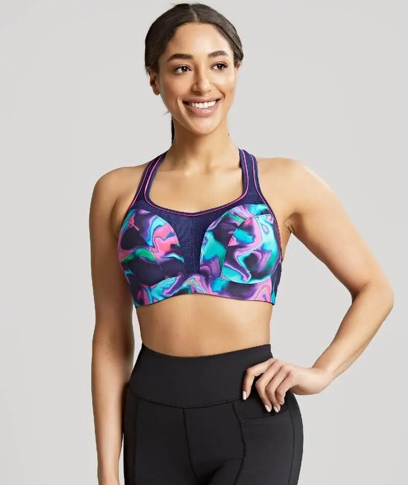 Panache Sport Power Underwired Sports Bra - Cyber Swirl