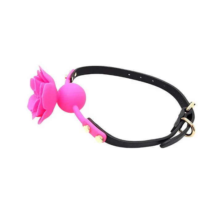 Ple'sur Flower Breathable Rose Ball Gag