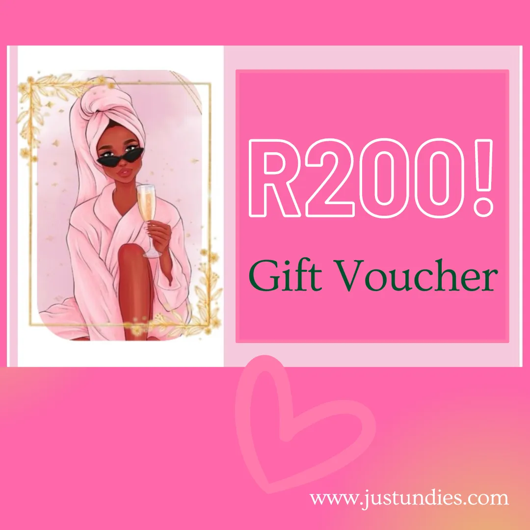 R200 Just Undies Gift Voucher