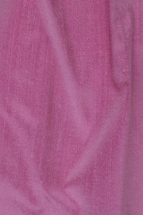 Raspberry Rose Pink Silk Shantung 54" Fabric