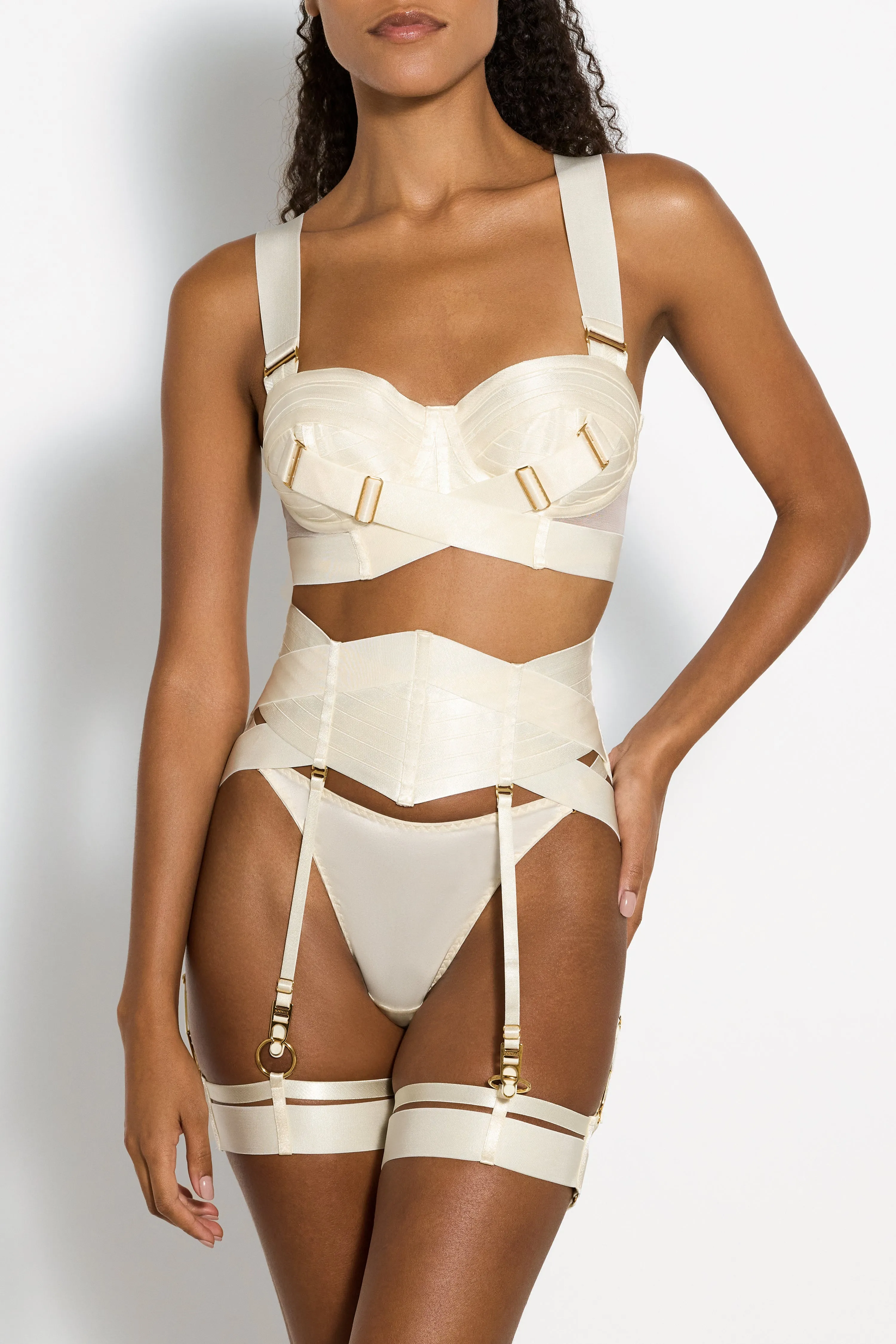 Signature Panelled Bodice Bra