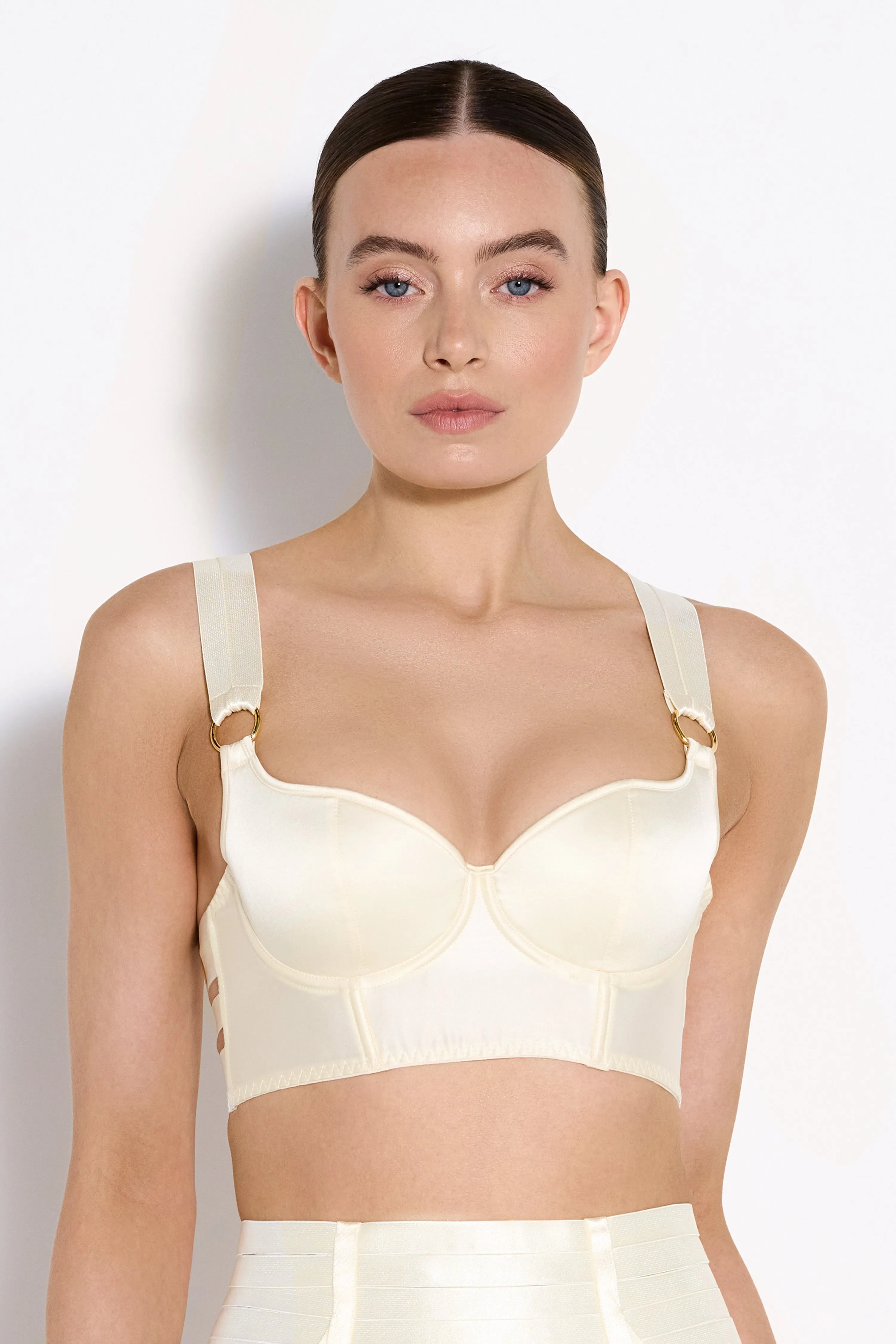 Signature Silk Longline Bodice Bra