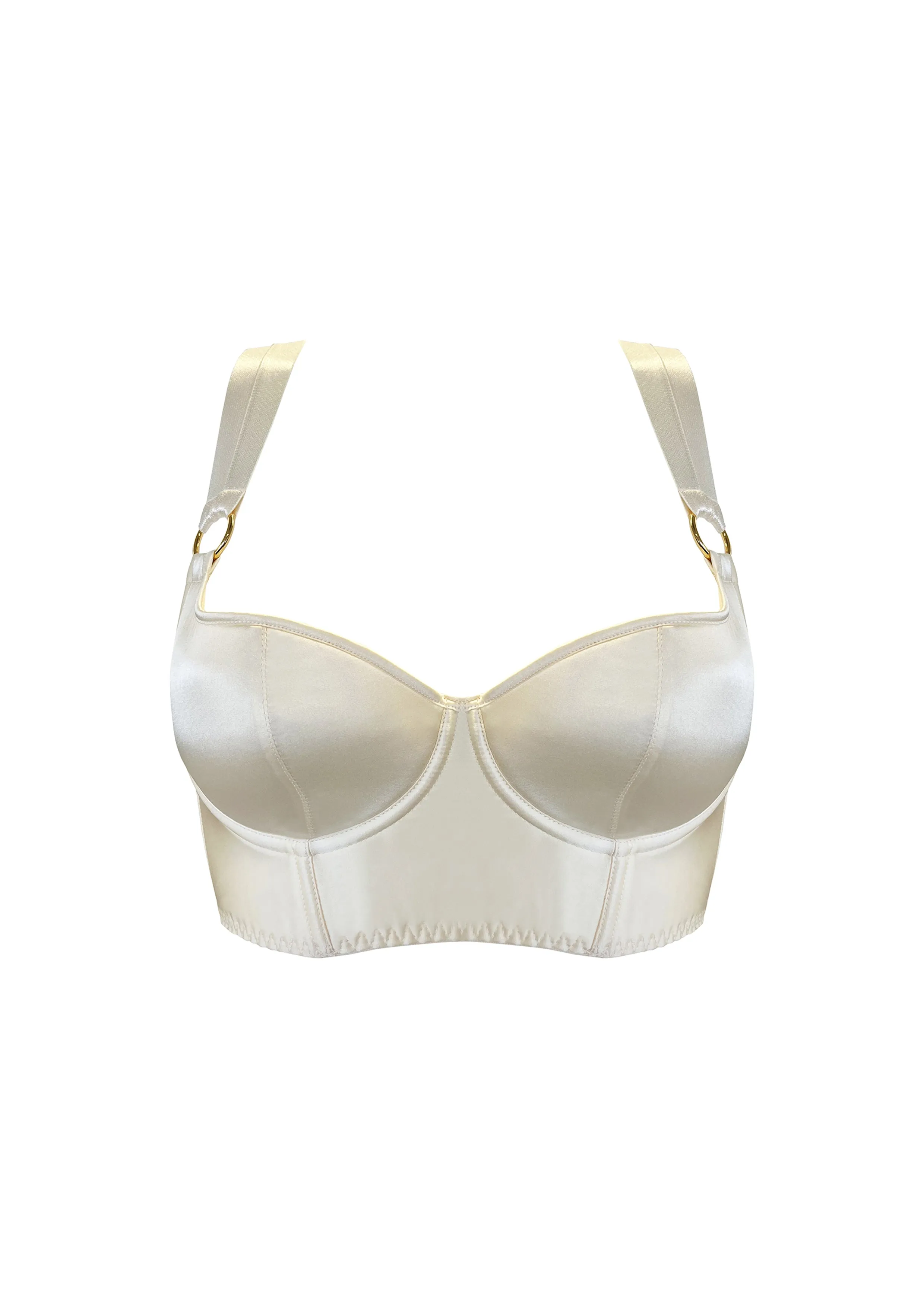 Signature Silk Longline Bodice Bra