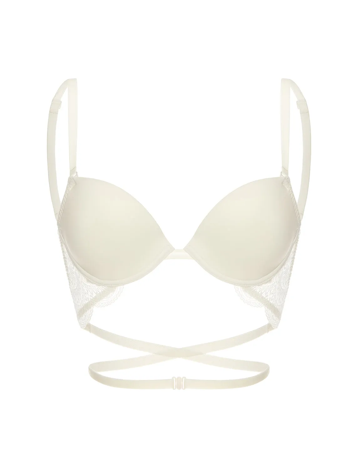 Soutien-gorge multi-positions dos nu - Naturel