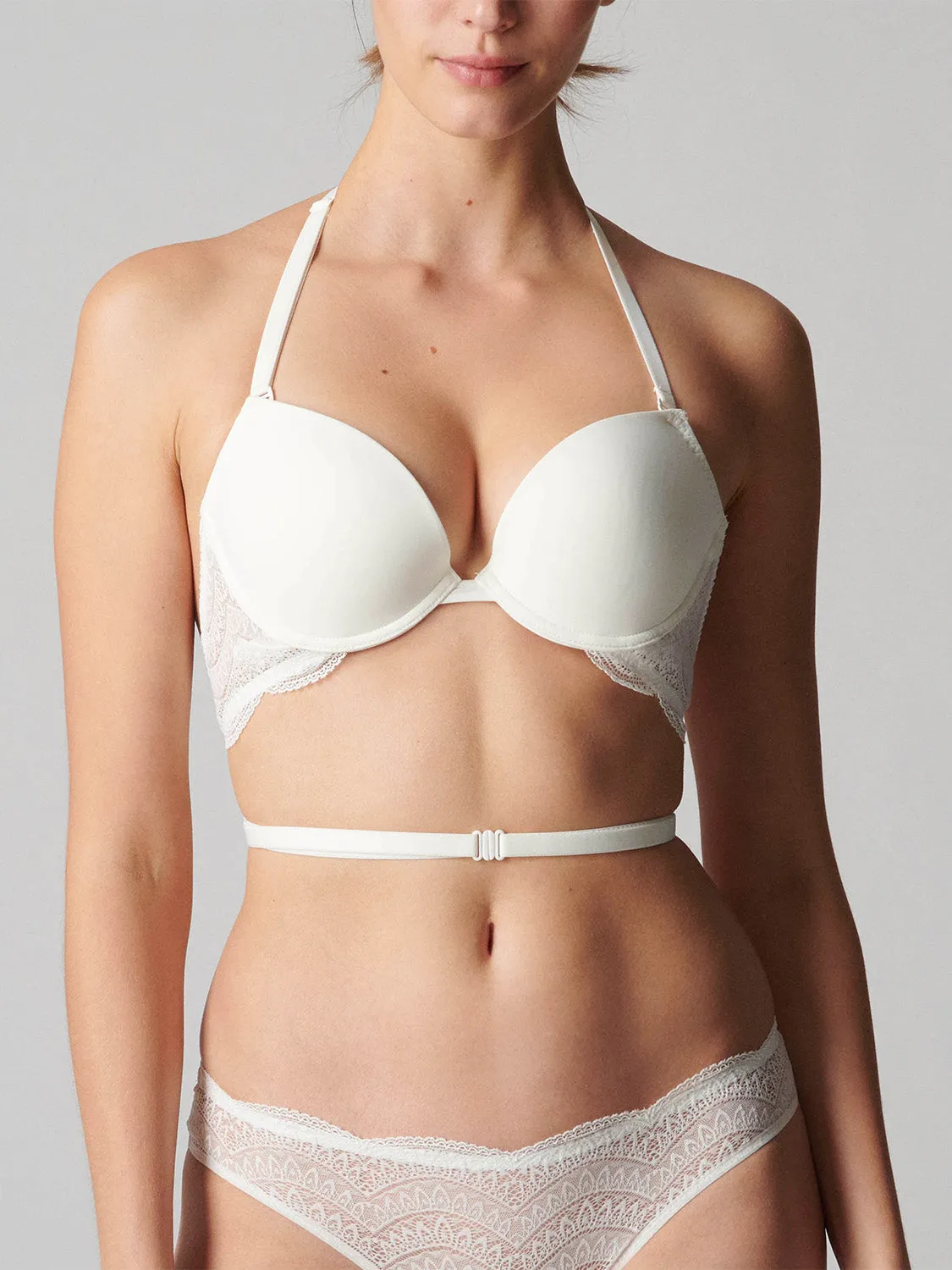 Soutien-gorge multi-positions dos nu - Naturel