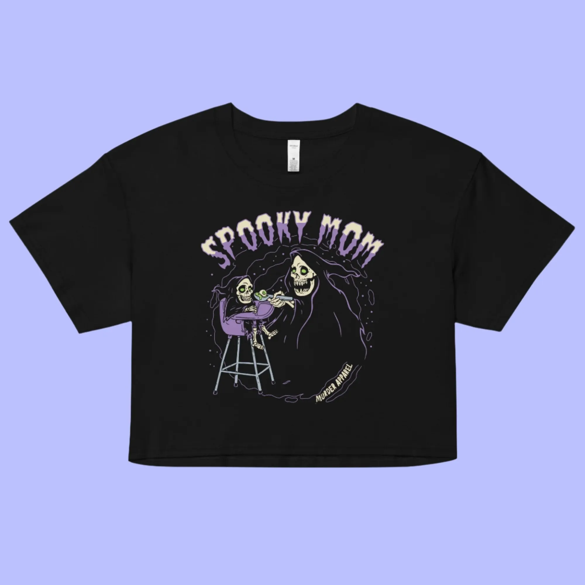 Spooky Mom Crop Top