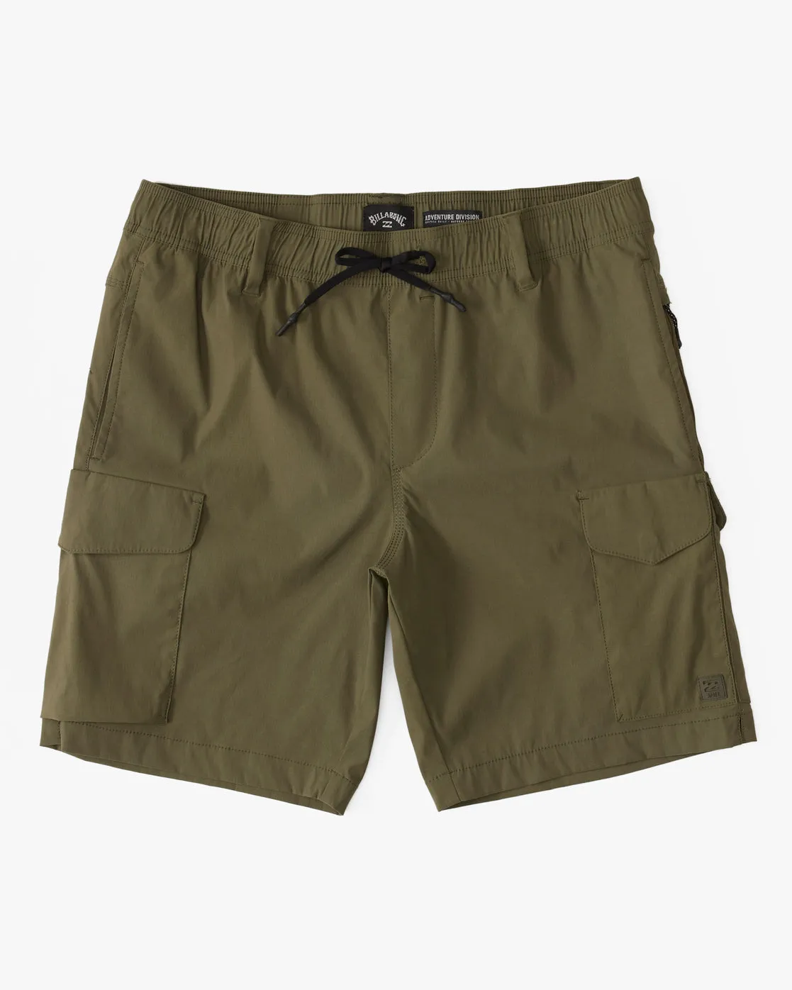 Surftrek Elastic Technical Cargo 19" Shorts - Military