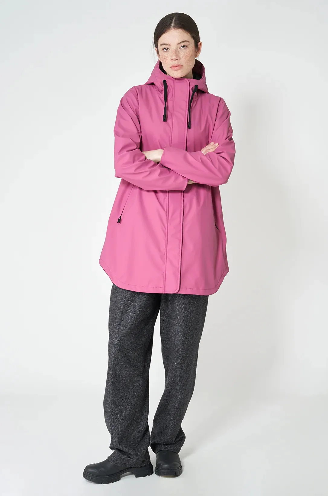 Tanta Snow Raincoat Red Violet