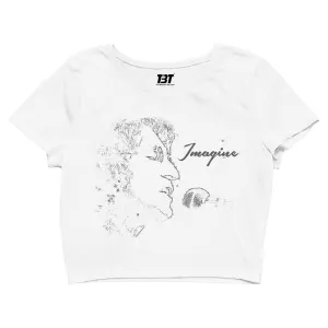 The Beatles Crop Top - Imagine