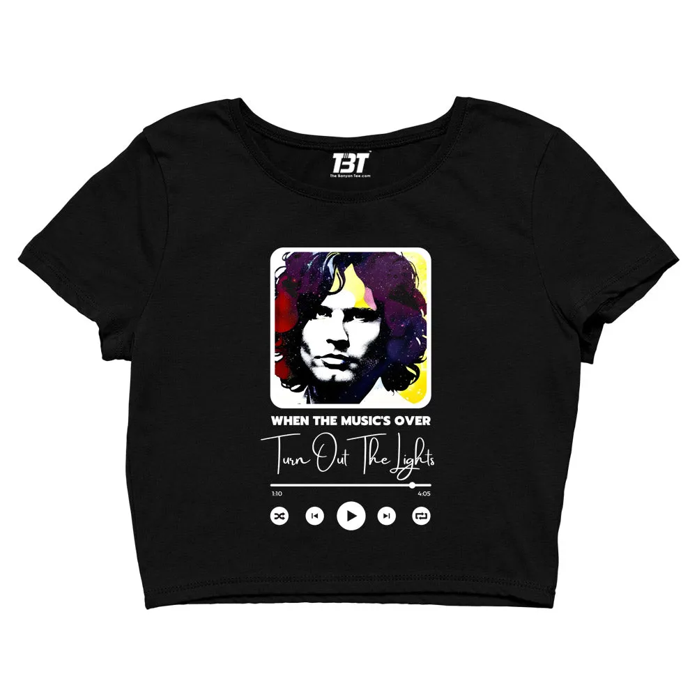 The Doors Crop Top - When The Music's Over