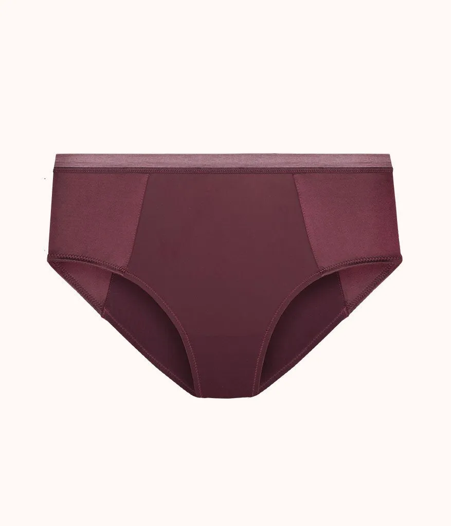 The Luxe High Waist Bikini: Plum