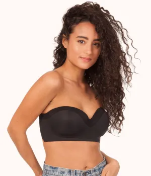 The No-Wire Strapless: Jet Black