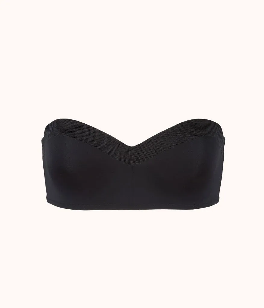 The No-Wire Strapless: Jet Black