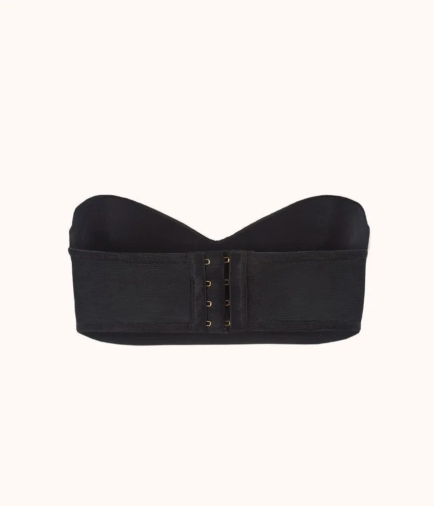 The No-Wire Strapless: Jet Black