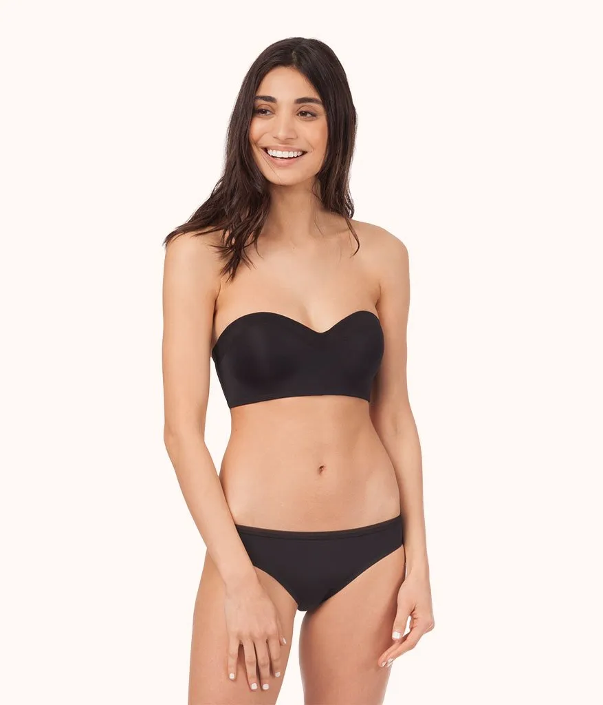 The No-Wire Strapless: Jet Black