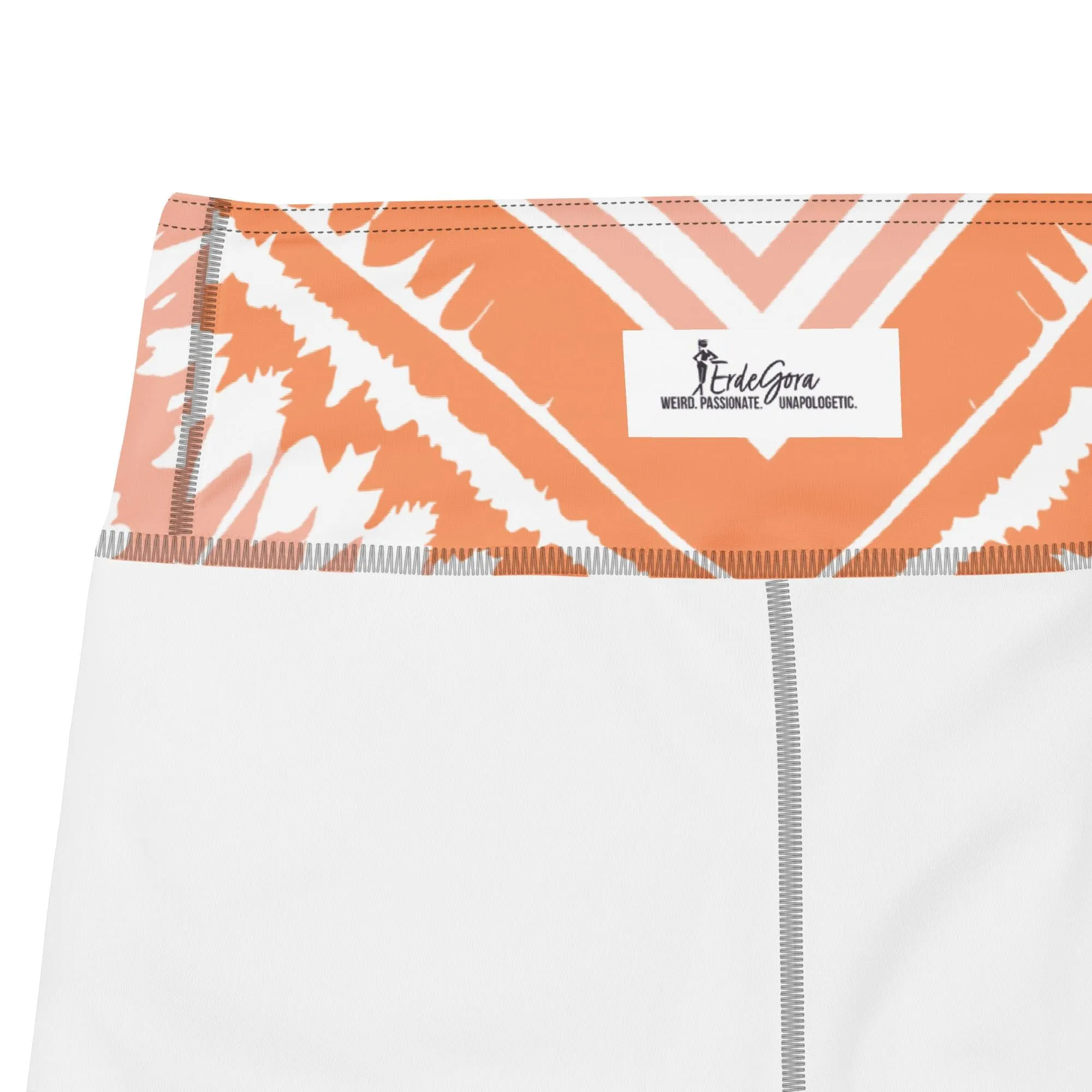 Tie-dye Yoga Shorts Peachy Blues