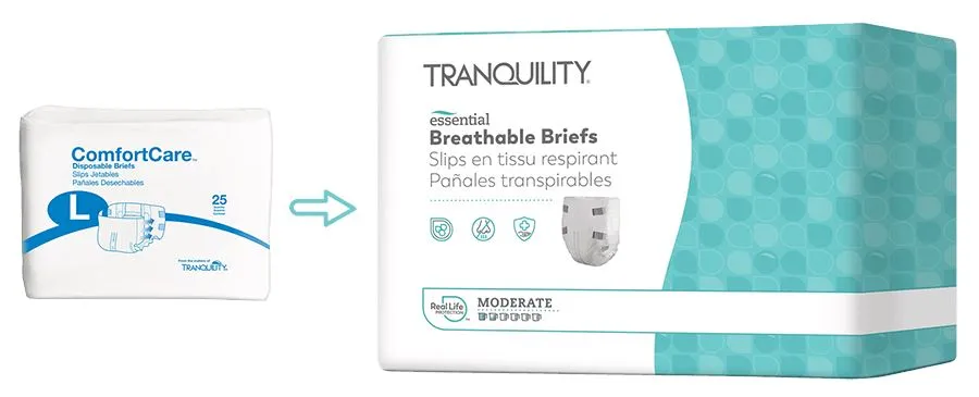 Tranquility Essential Breathable Briefs – Moderate