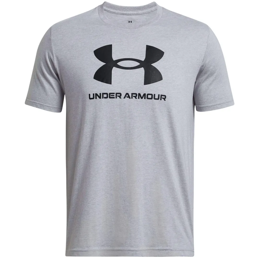 Under Armour Sportstyle Logo Men's T-Shirt Grey 1382911 035 2Xl