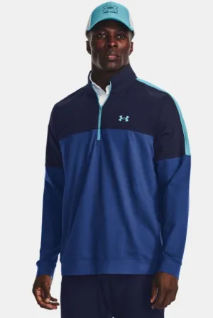 Under Armour - Storm Midlayer, Half Zip, Blue Mirage