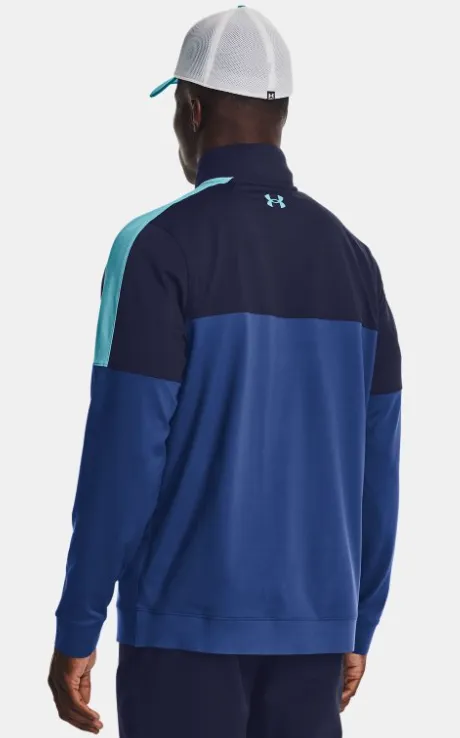 Under Armour - Storm Midlayer, Half Zip, Blue Mirage