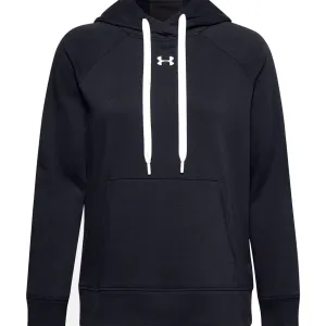 Under Armour Women's Rival Fleece Hb Hoodie Black 1356317 001