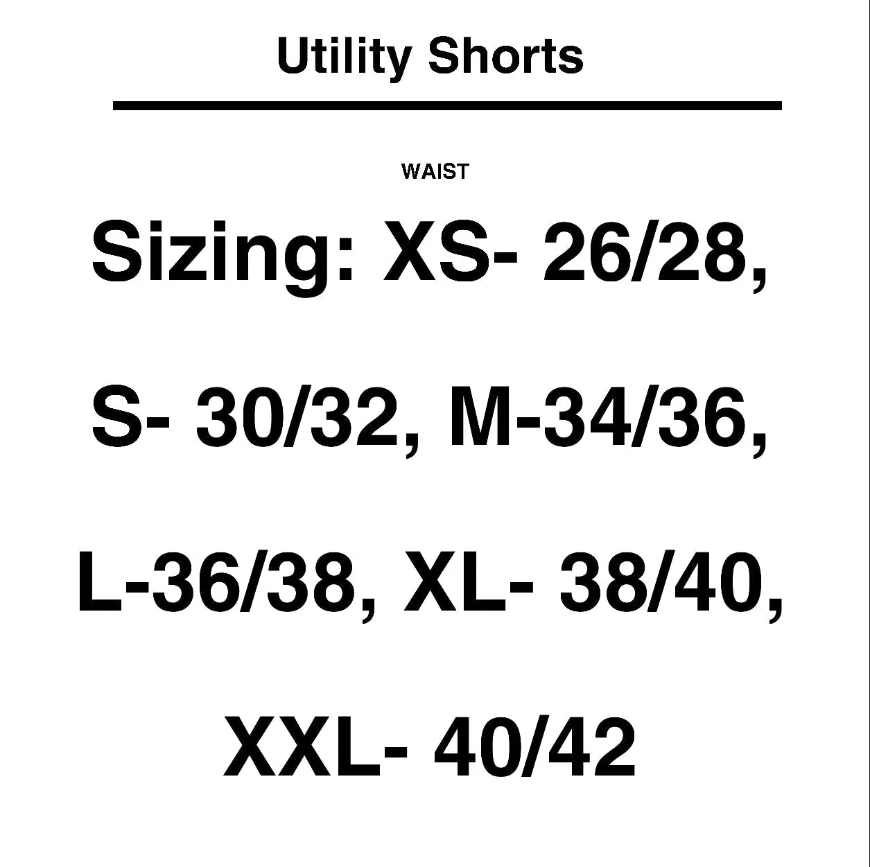 Utility Shorts