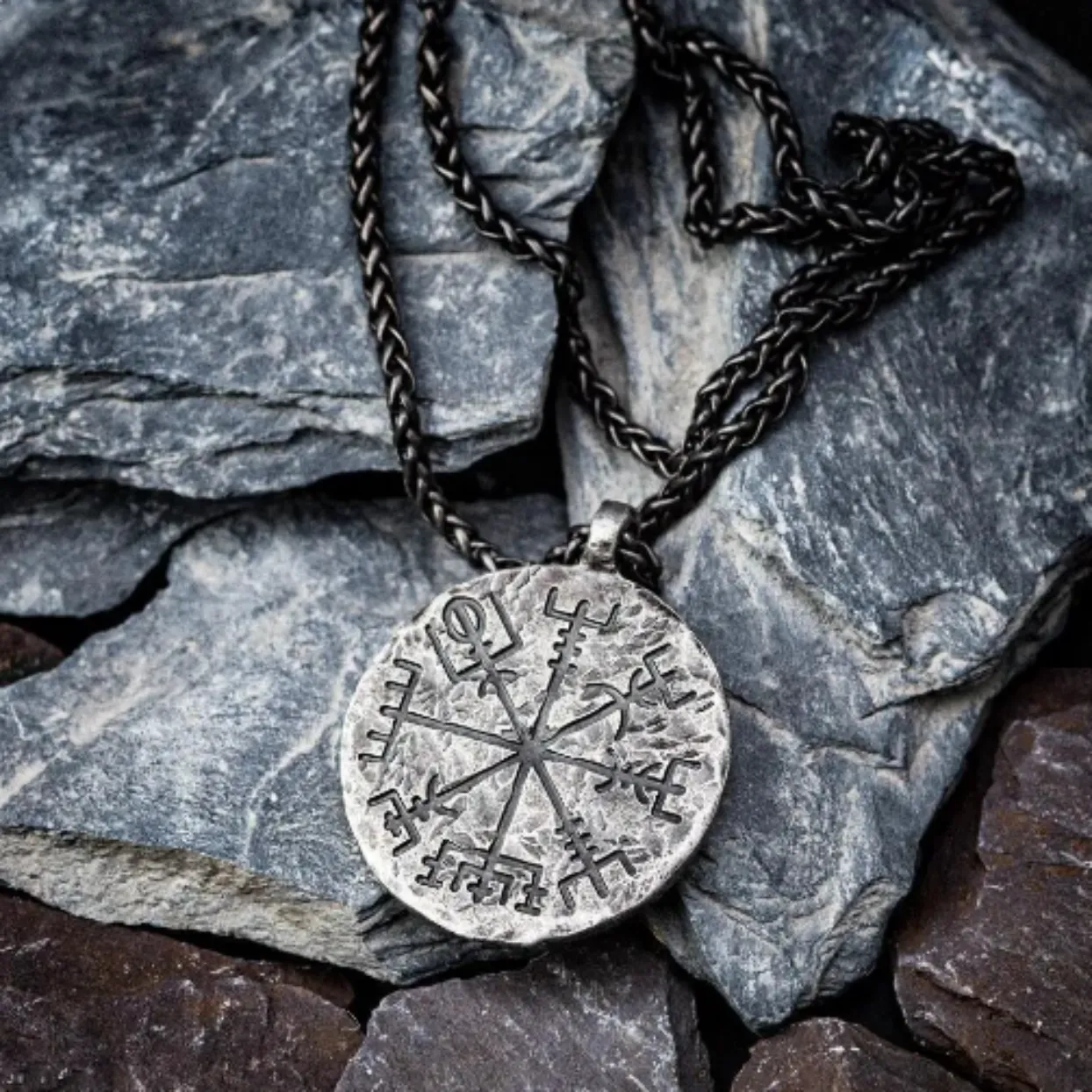 VIKING RUNE STONE - WATERPROOF NECKLACE