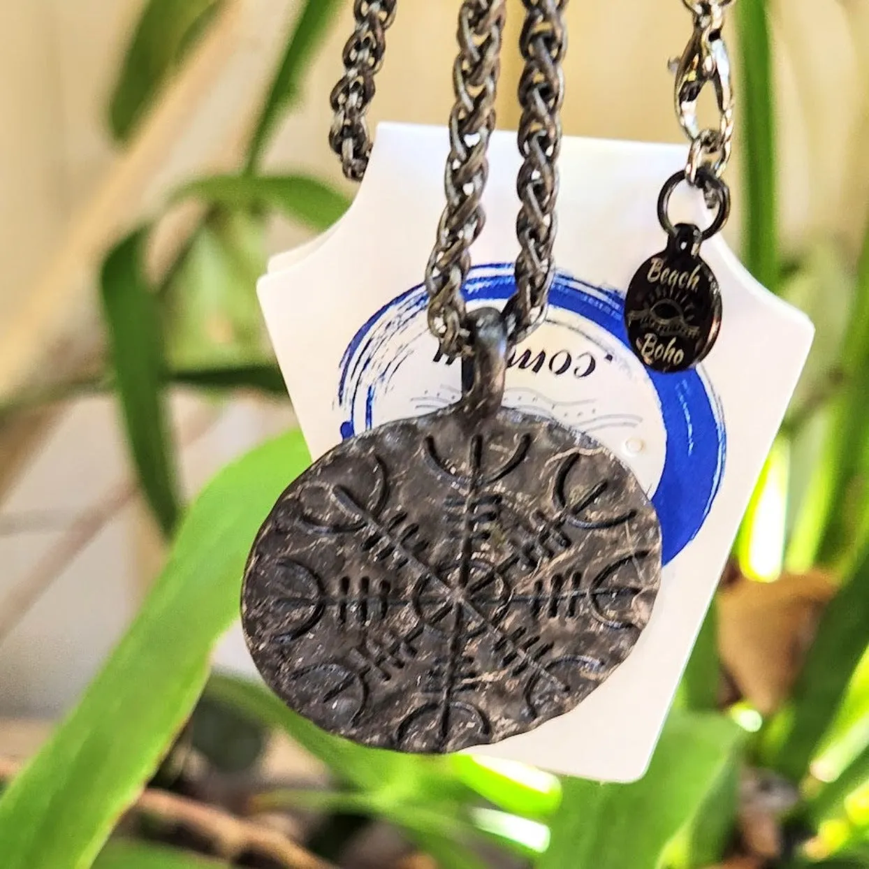 VIKING RUNE STONE - WATERPROOF NECKLACE