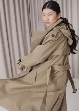 Waterproof Timeless Trench - Khaki