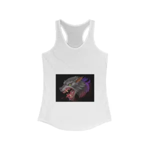 Wolf Women's Ideal Racerback Tank