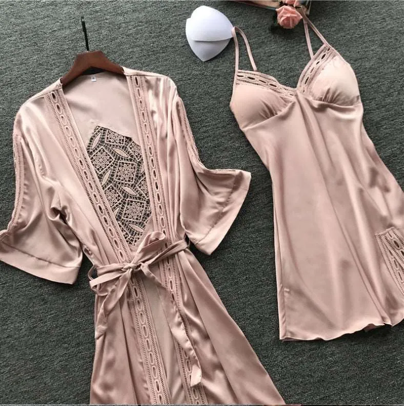 Women's Elegant Two-piece Pajamas Set