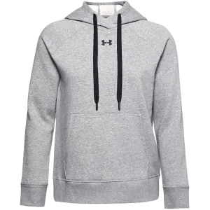 Women's Under Armour Rival Fleece Hb Hoodie Grey 1356317 035